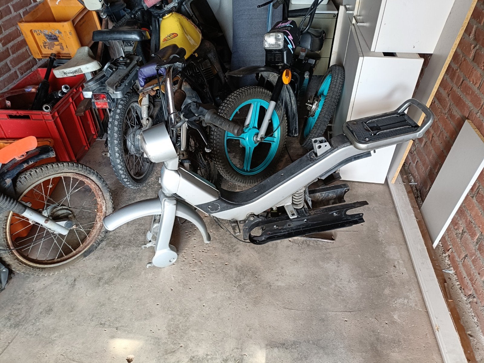 Piaggio Vespa Grillo frame (ciao si citta bravo), Ophalen, Gebruikt, Frame, Piaggio/Vespa