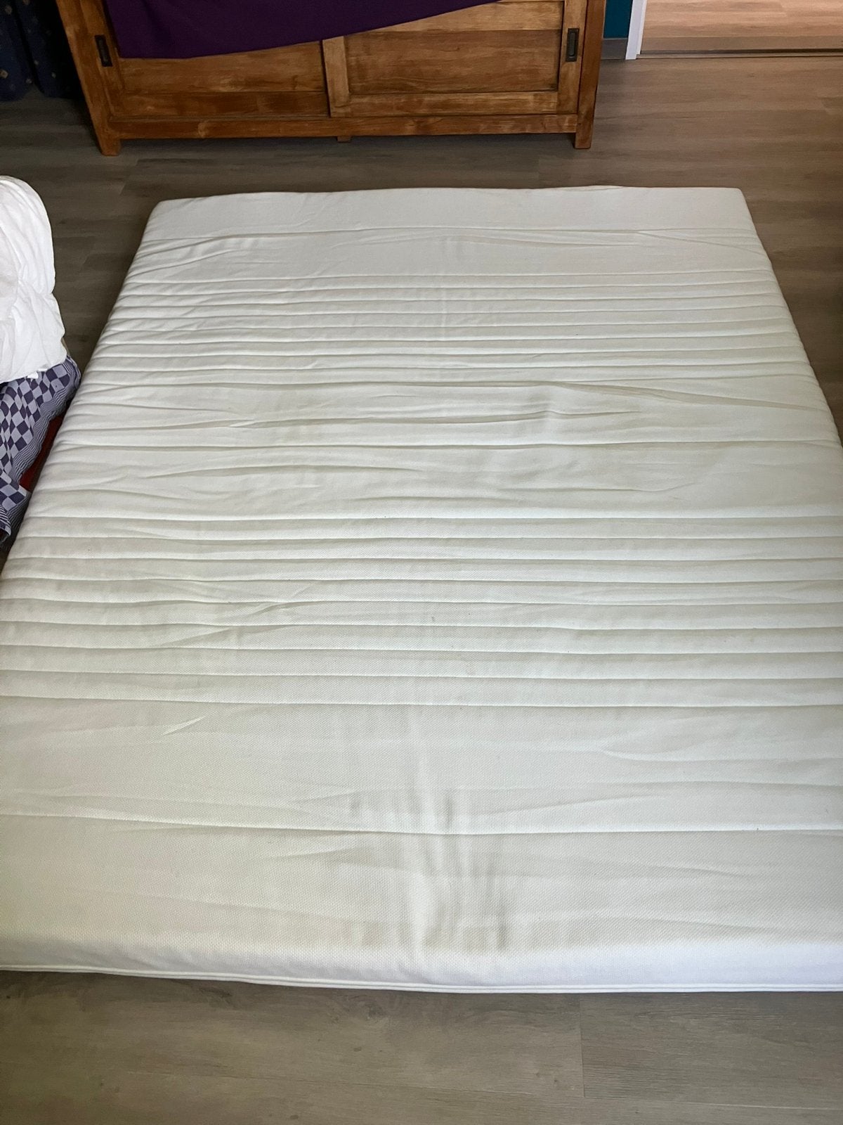 Topper 160x200cm, Ophalen, Tweepersoons, Zo goed als nieuw, Matras