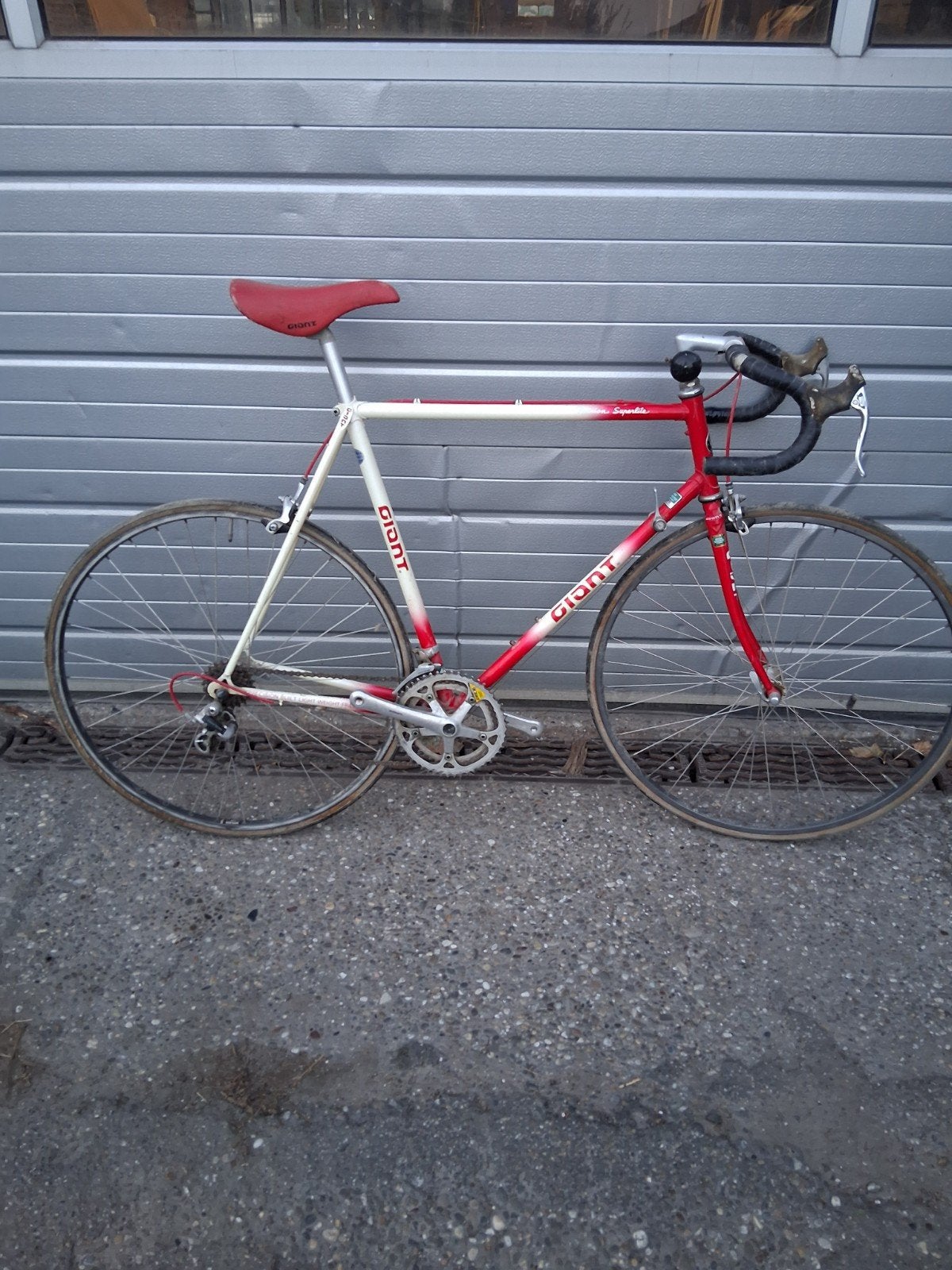 Vintage Giant racefiets, Ophalen, Aluminium, Minder dan 10 versnellingen, Giant