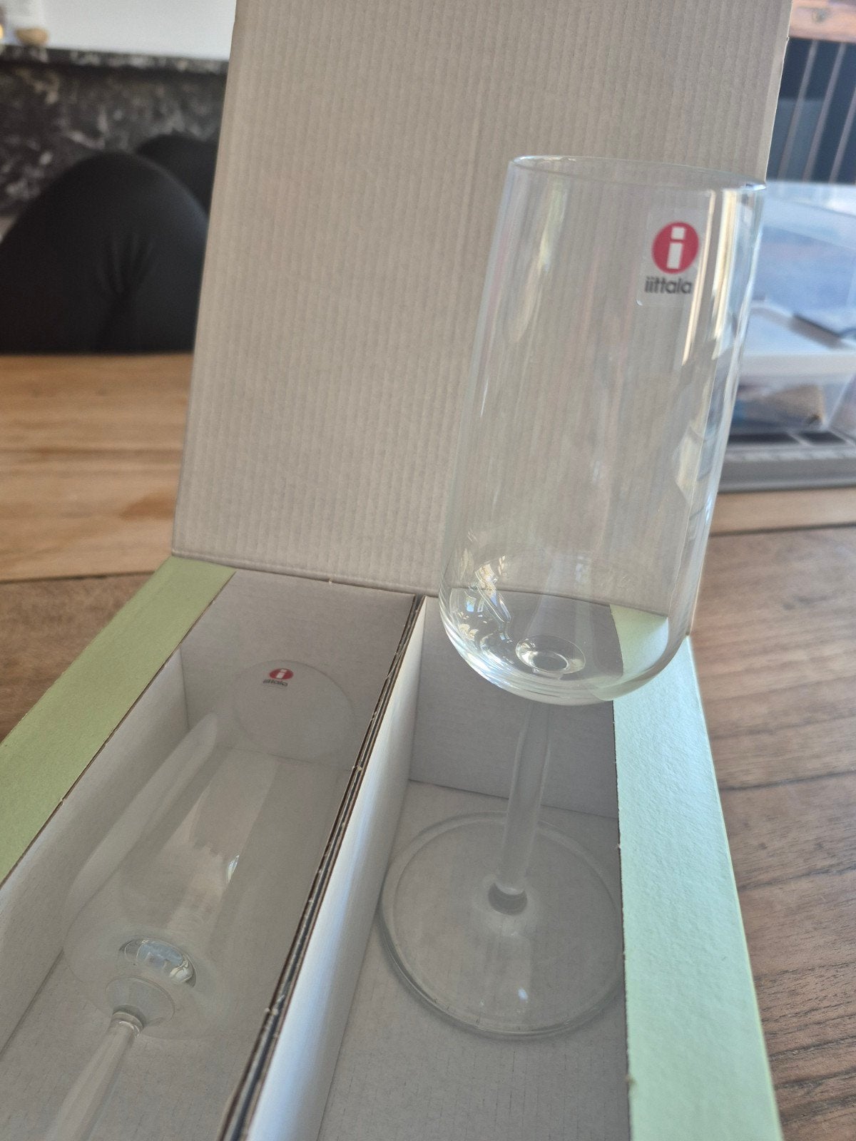 Iitala champagneglazen, Glas of Glazen, Nieuw, Ophalen of Verzenden, Glas