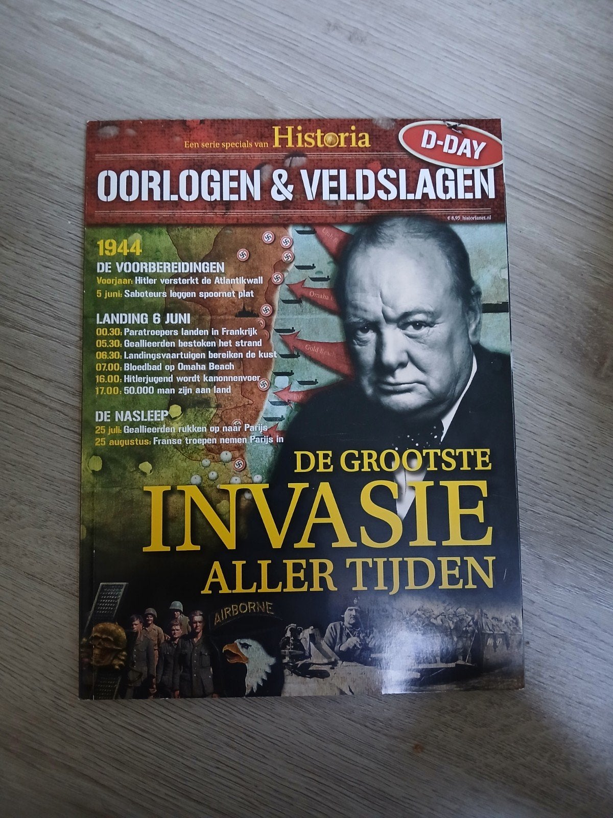 De Grootste Invasie Aller Tijden - Oorlogen & Veldslagen, Ophalen of Verzenden, Zo goed als nieuw, Algemeen, Tweede Wereldoorlog
