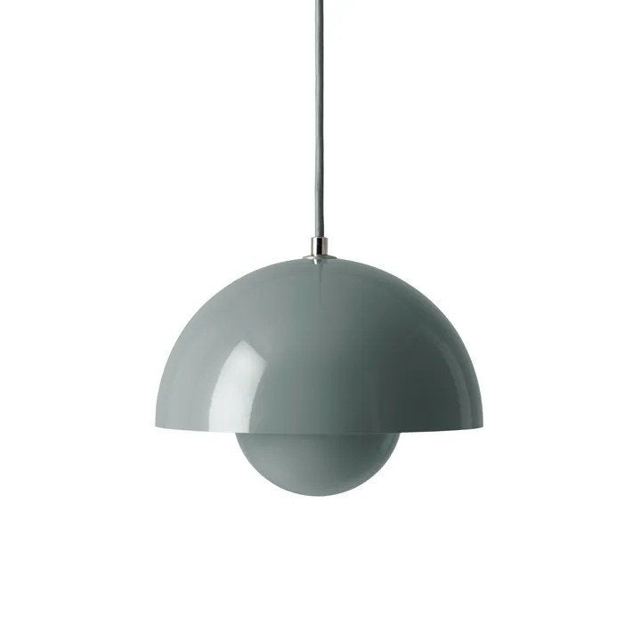 2x Flowerpot VP1 hanglamp Stone Blue - Verner Panton, Ophalen