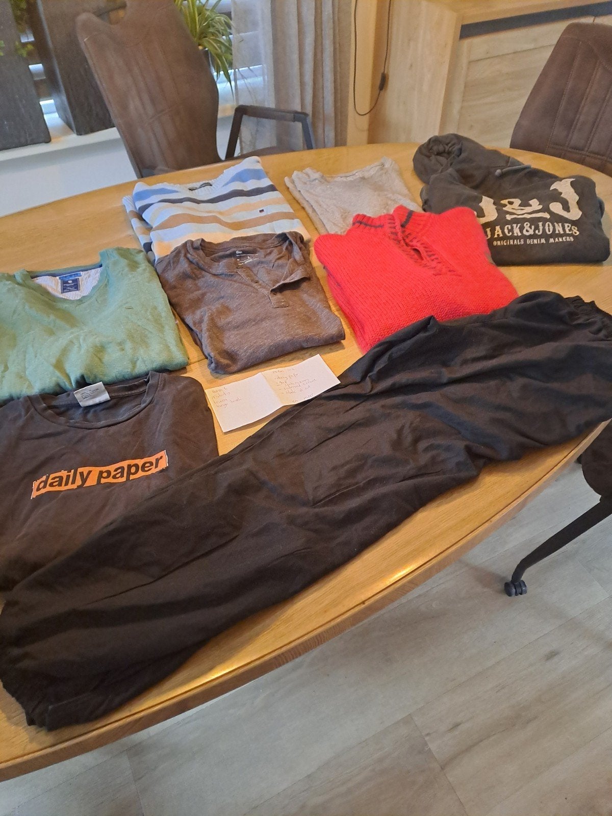Pakket herenkleding maat L - Diverse merken, Ophalen of Verzenden