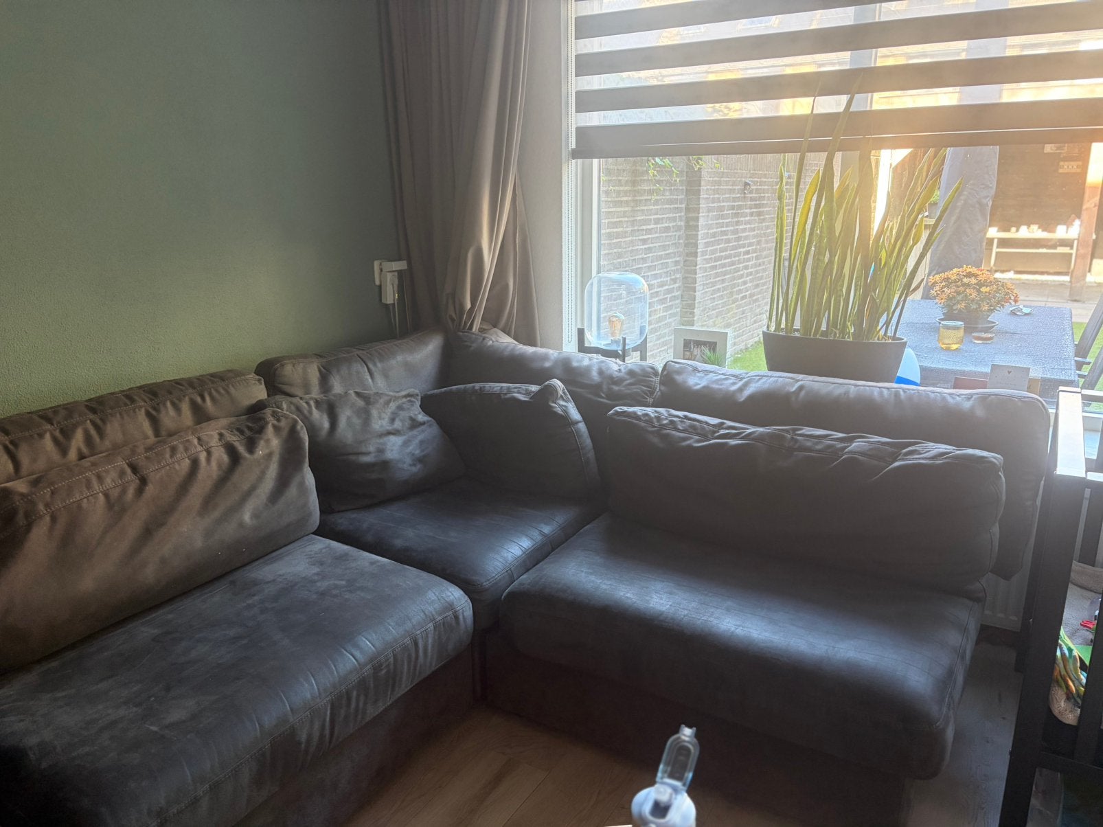 Hoekbank, Ophalen, Overige materialen, Gebruikt, 150 cm of meer