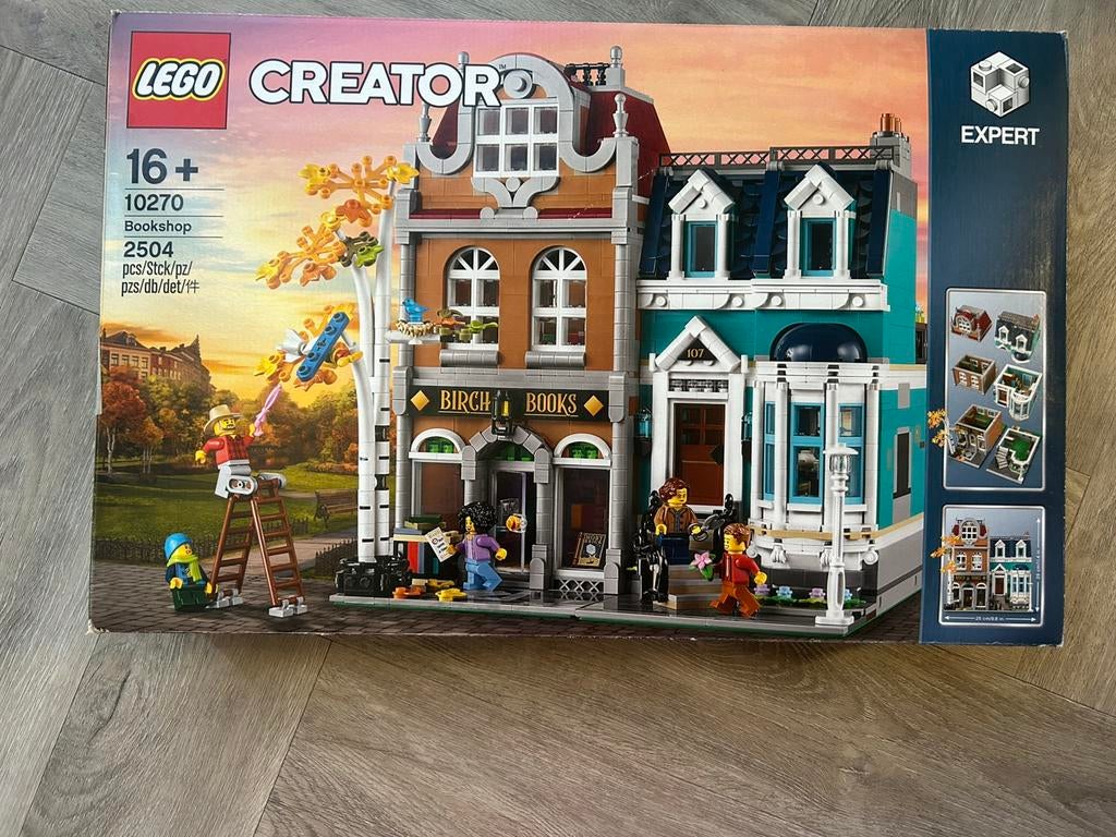 Lego bookshop 10270 2504 pieces, Kinderen en Baby's, Speelgoed | Duplo en Lego, Lego, Ophalen of Verzenden, Zo goed als nieuw