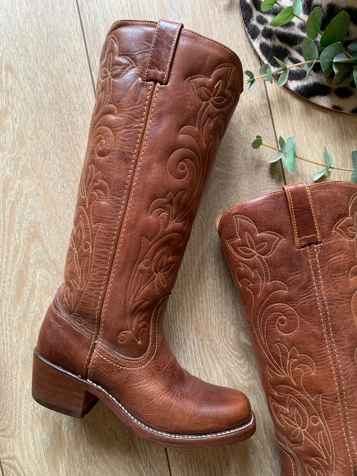 Buffalo campus boots 38 western boots hoge laarzen blokhak, Hoge laarzen, -, Ophalen of Verzenden, Zo goed als nieuw