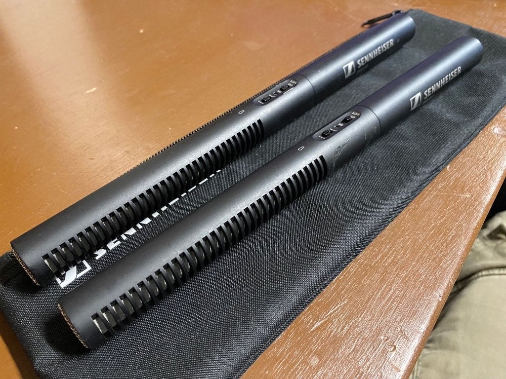 Sennheiser mke600 richtmicrofoons 2 stuks, Ophalen of Verzenden, Gebruikt, Overige typen