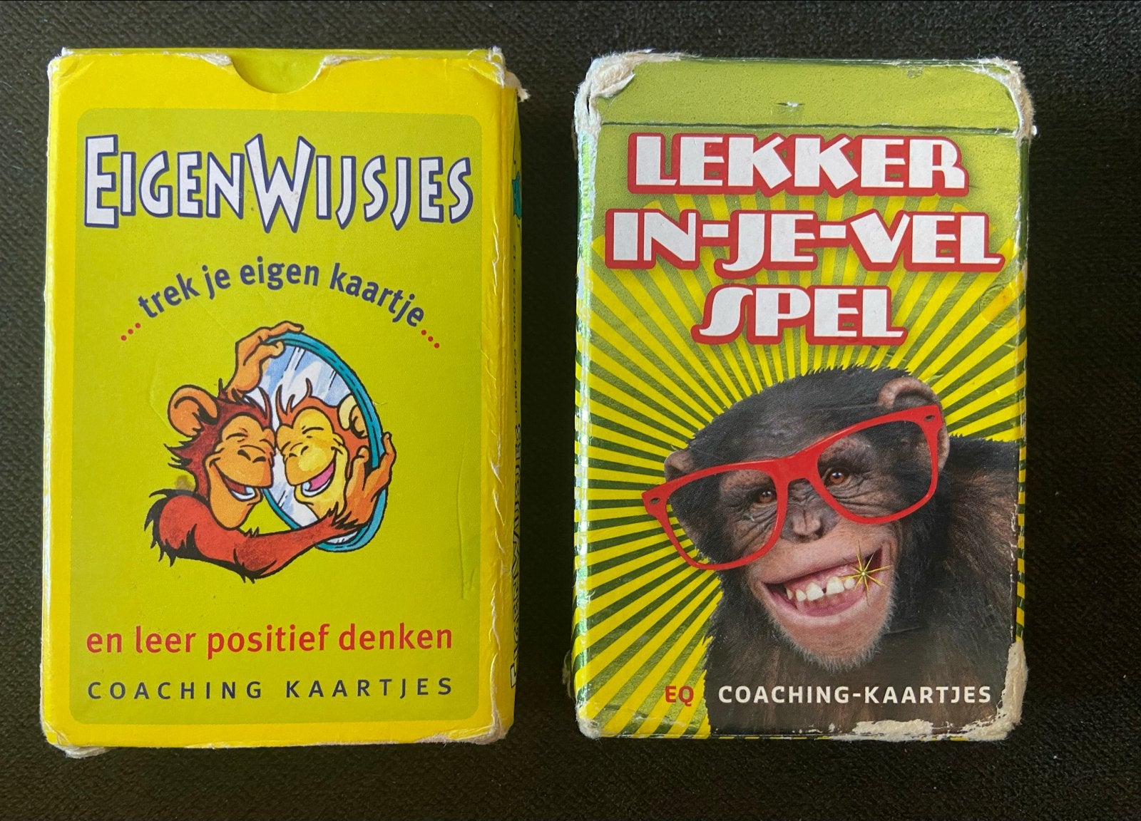 EigenWijsjes & Lekker in je Vel Spel - Coaching Kaartjes, Een of twee spelers, Ophalen of Verzenden, Gebruikt
