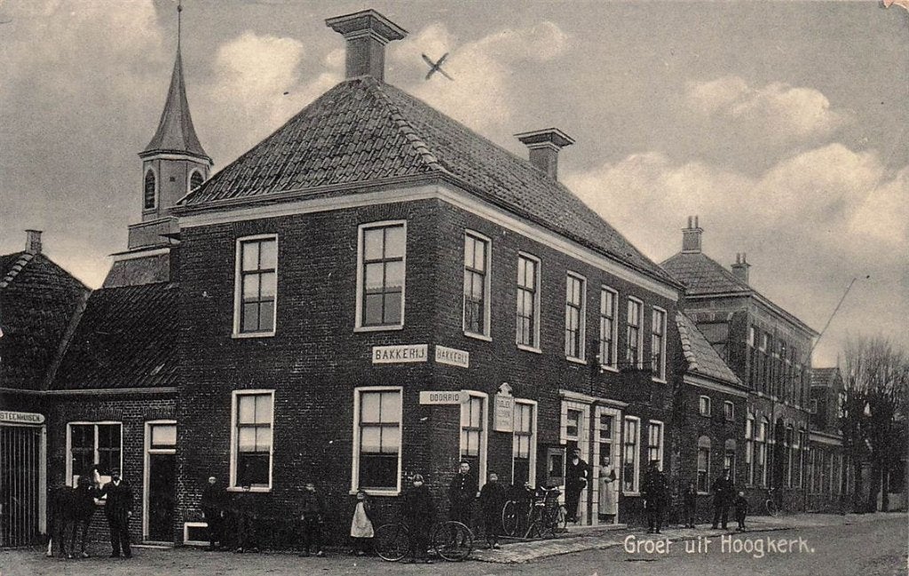 702-418-049 Groet Uit Hoogkerk, Verzenden, Voor 1920, Groningen