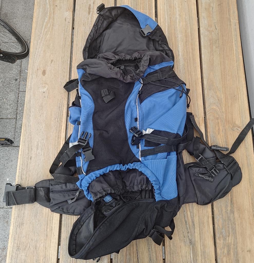 Backpack rugtas 55L, Sieraden, Tassen en Uiterlijk, Tassen | Rugtassen, Overige merken, 40 cm of meer, Gebruikt, Ophalen of Verzenden