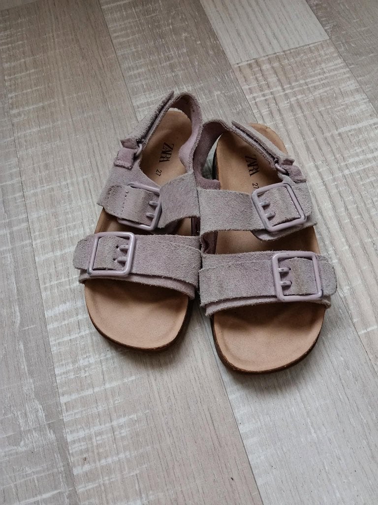sandalen Zara maat 27, Jongen of Meisje, Overige typen, Ophalen of Verzenden, Zo goed als nieuw