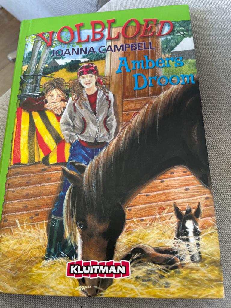 Volbloed: Ambers Droom - Joanna Campbell (Kinderboek), Boeken, Ophalen of Verzenden, Zo goed als nieuw, Fictie algemeen