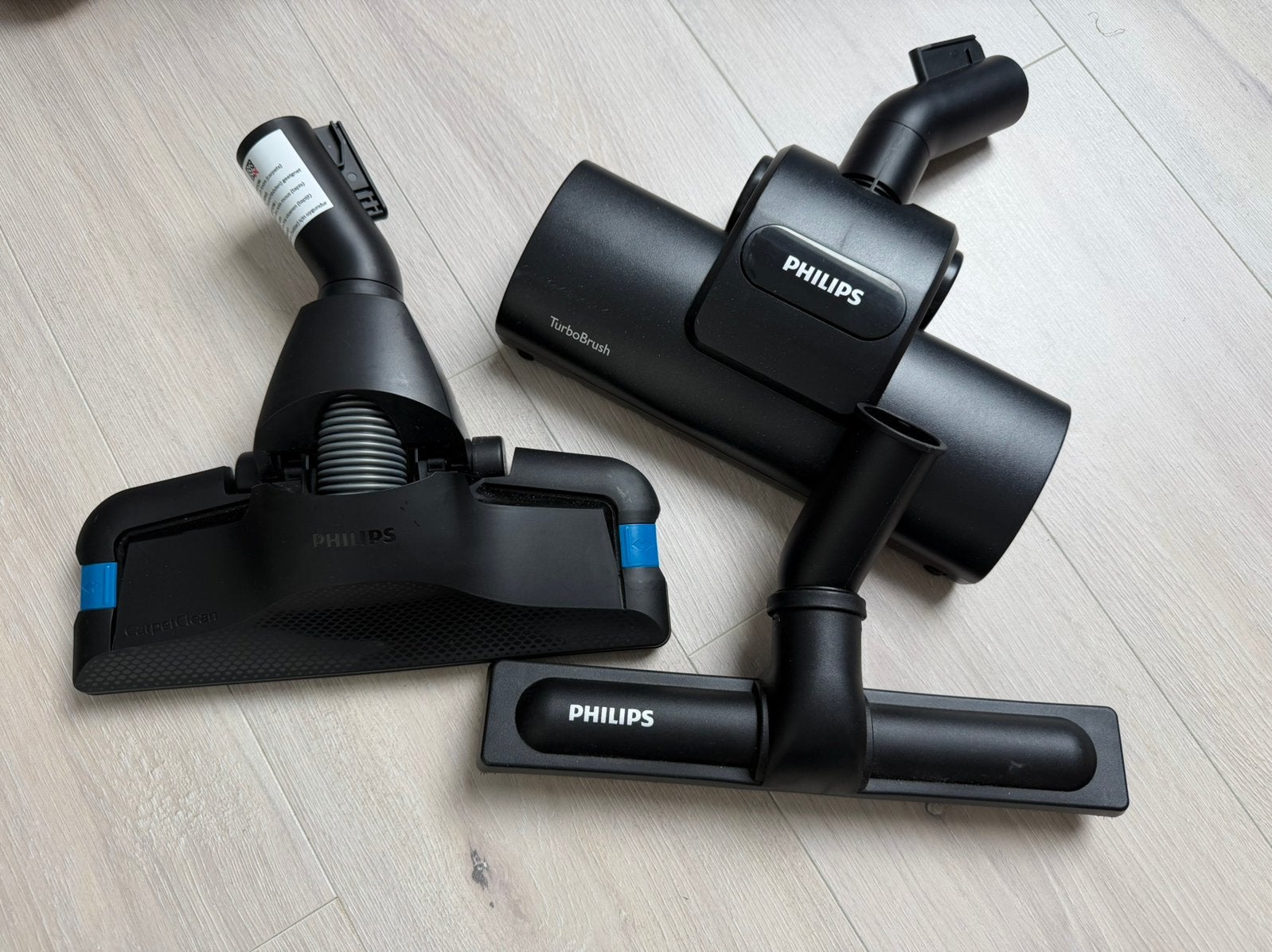 Philips - 3 stofzuiger borstels - parket, turbobrush, Witgoed en Apparatuur, Ophalen of Verzenden, Nieuw, Sledestofzuiger, Philips