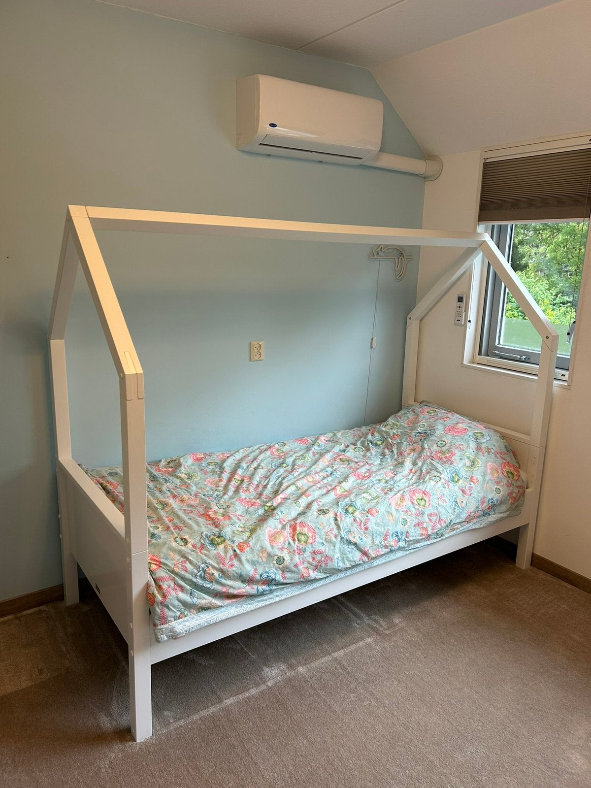 Bopita Combiflex Home Wit 90x200, Ophalen, 85 tot 100 cm, Gebruikt, Lattenbodem