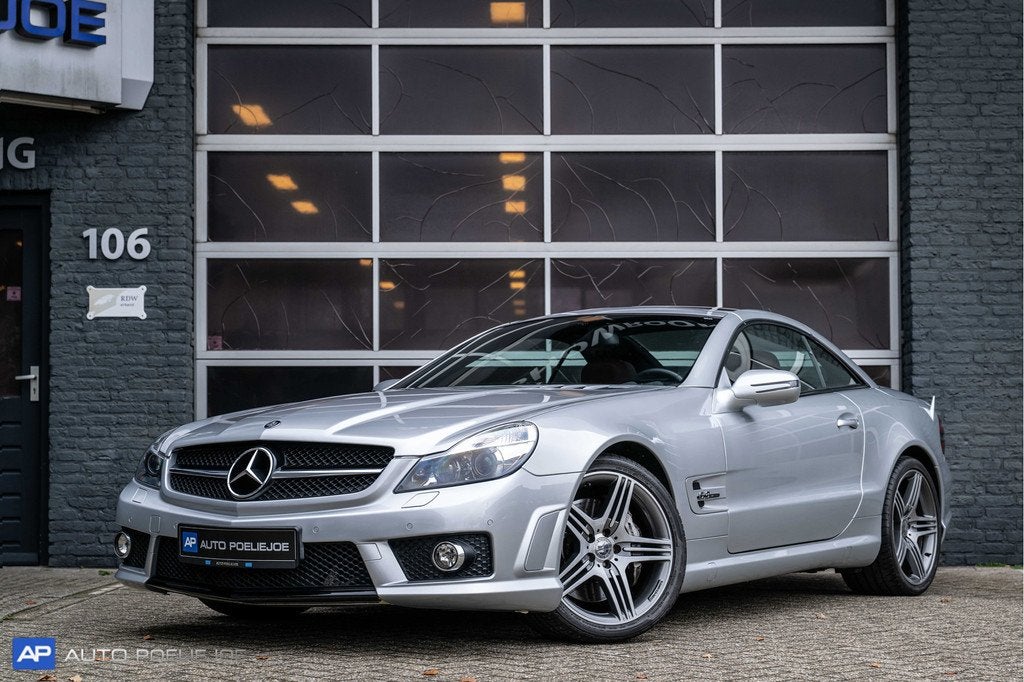 Mercedes-Benz SL-Klasse AMG 63 Pano, 1e Eigenaar aantoonbaar, Auto's, Automaat, Achterwielaandrijving, Gebruikt, 8 cilinders