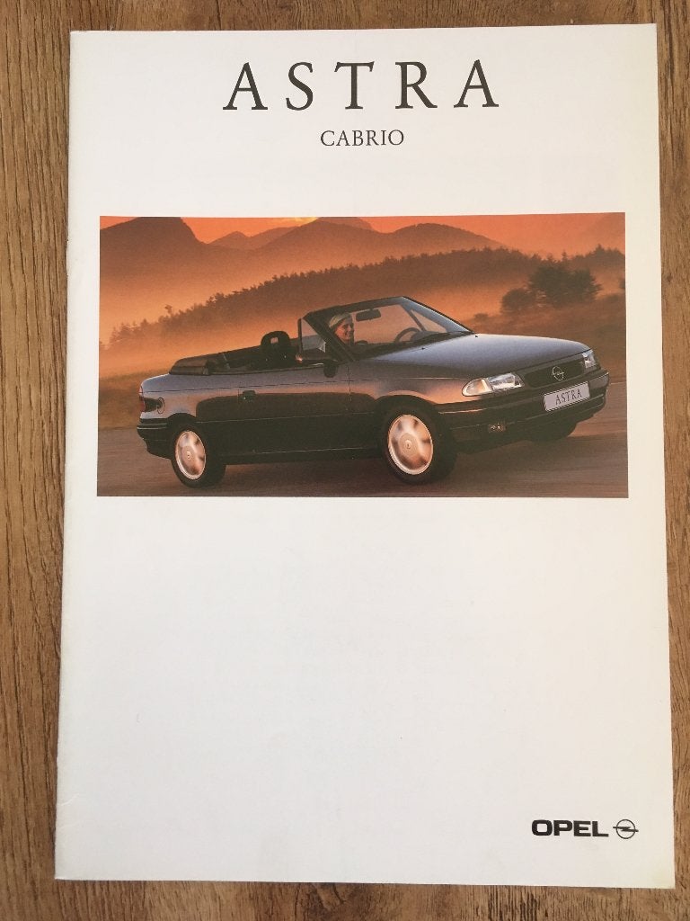 Opel Astra cabrio --- Opel Astra Coupe, Ophalen of Verzenden, Nieuw, Opel, General Motors