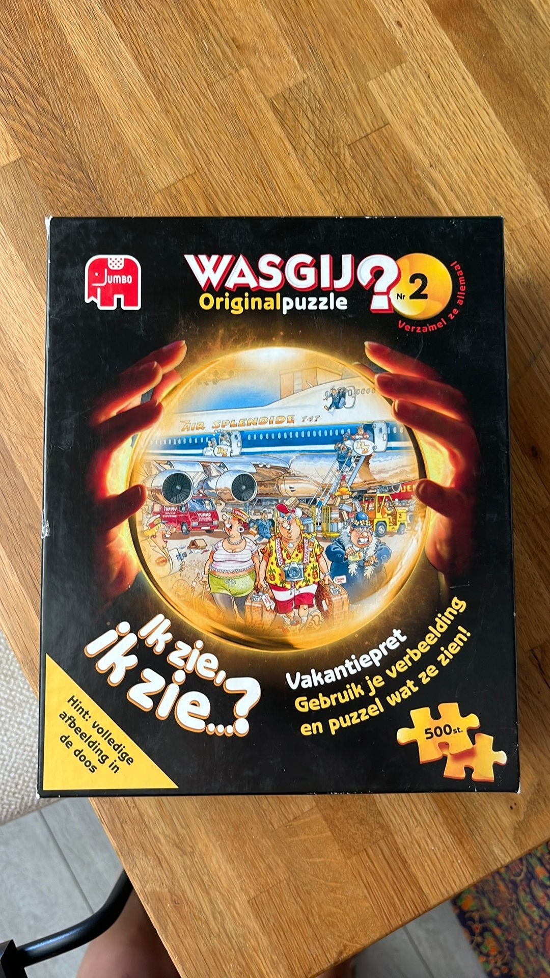 Wasgij puzzel compleet, Ophalen, 500 t/m 1500 stukjes, Zo goed als nieuw