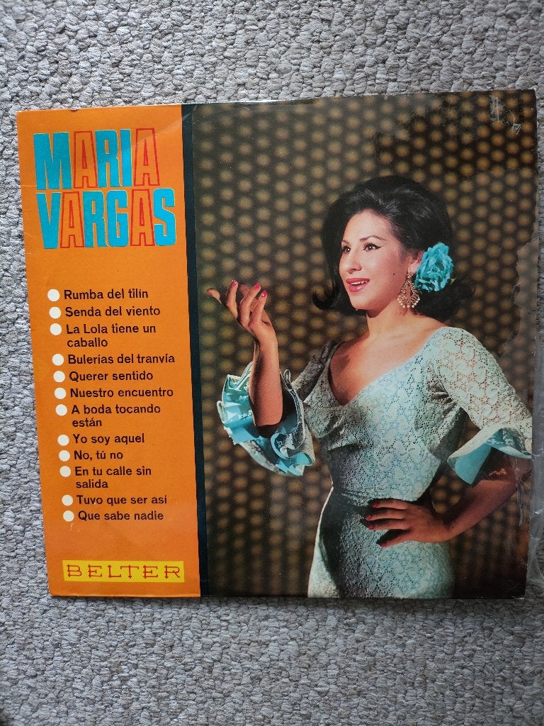 Maria Vargas in nette staat, Ophalen of Verzenden, Zo goed als nieuw, 12 inch