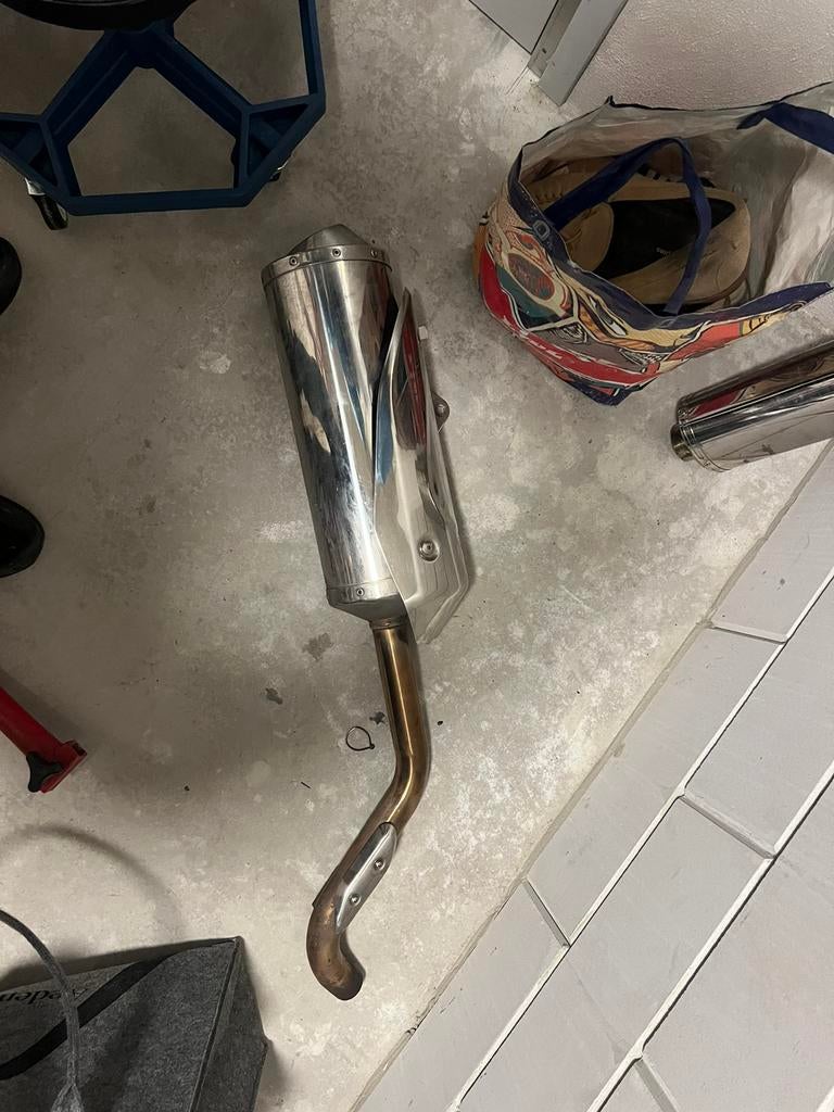 Triumph tiger 1050 TOR uitlaat originele sportdemper, Ophalen
