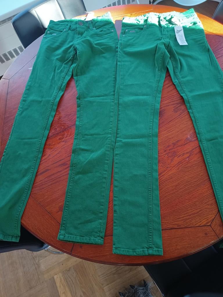 Partij groene dames spijkerbroeken, Ophalen of Verzenden