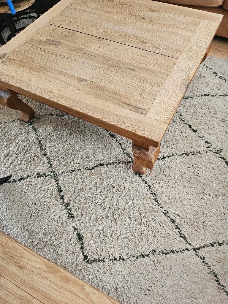 salontafels, Huis en Inrichting, Tafels | Salontafels, Ophalen, 50 tot 100 cm, Indische salontafel, 50 tot 100 cm