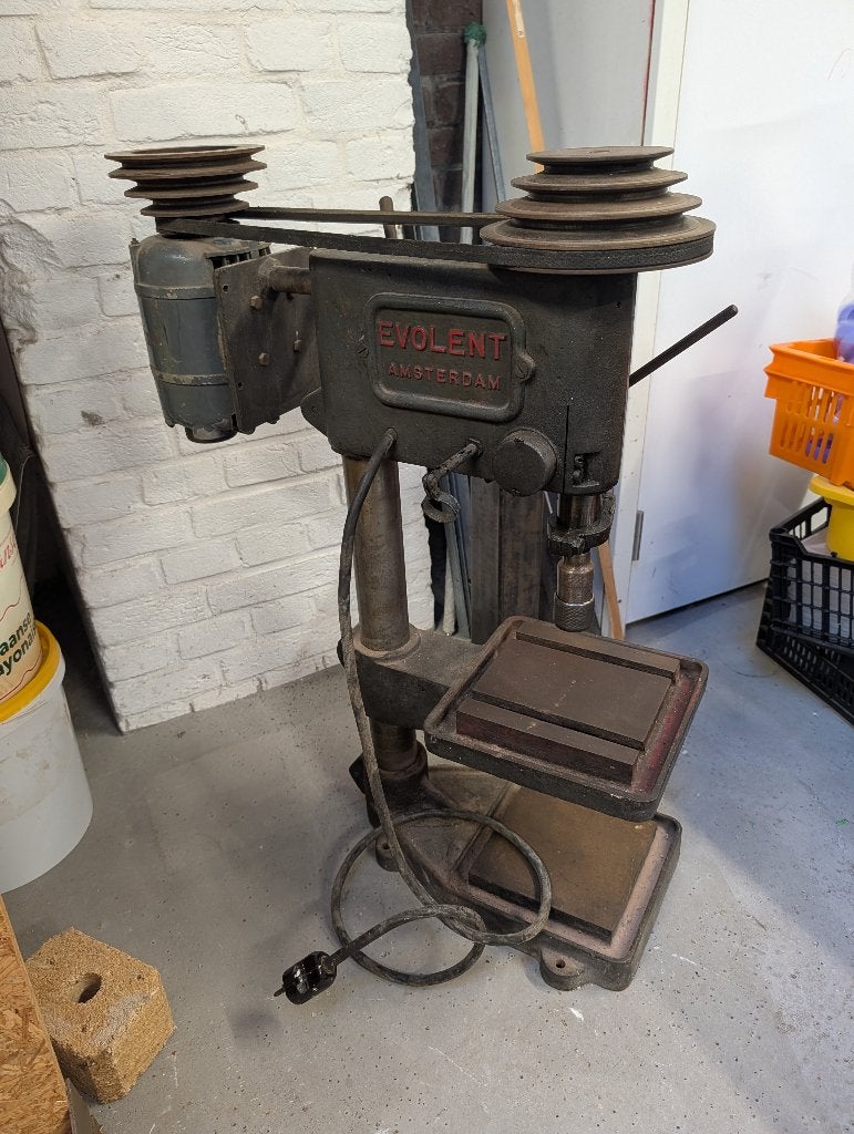 Kolomboormachine Evolent Amsterdam, Ophalen, Gebruikt, Minder dan 400 watt, Kolomboormachine