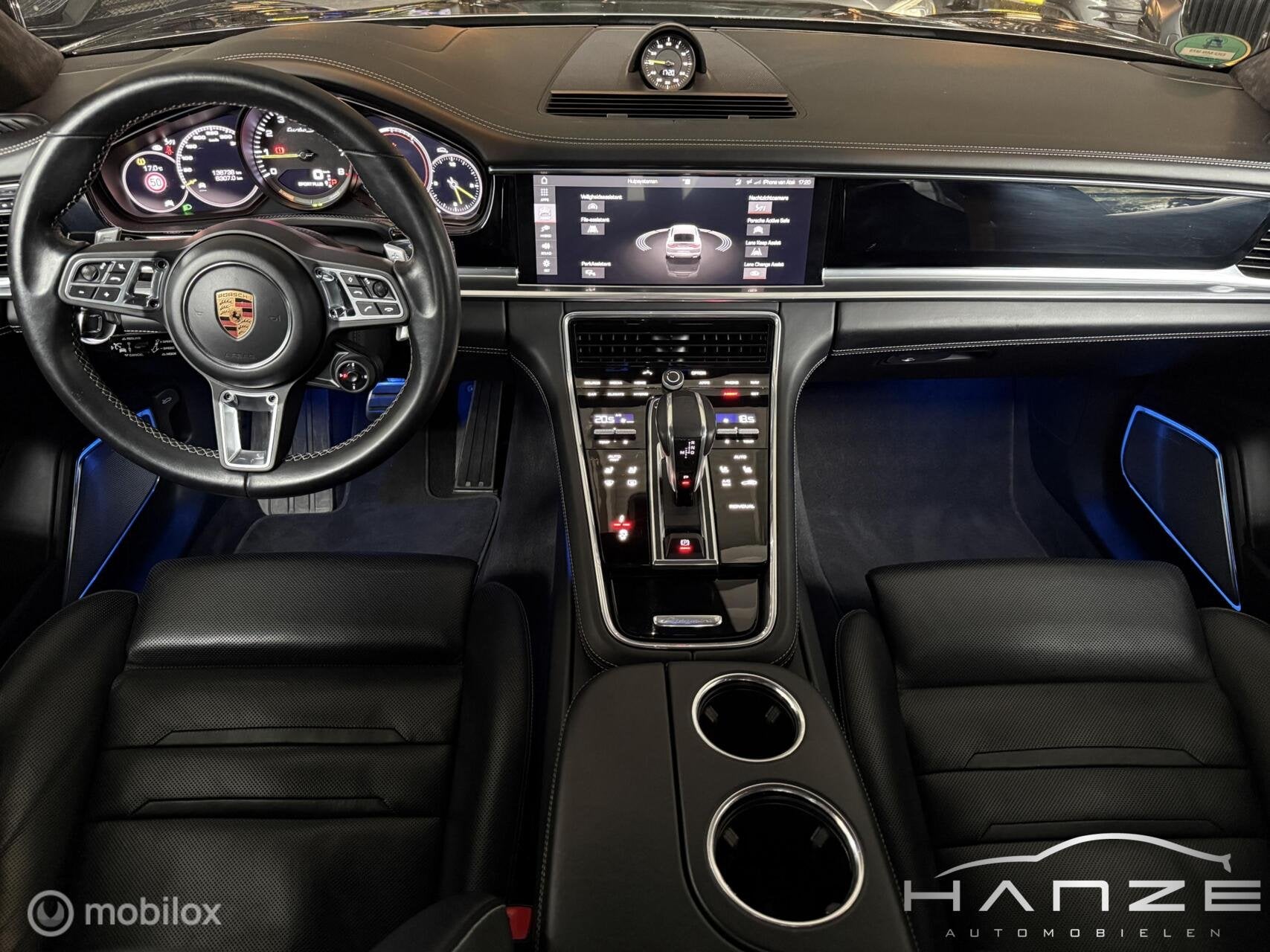 Porsche Panamera 4.0 Turbo S E-Hybrid|HUD|360°|Keramisch|BT, Auto's, Automaat, Dealer onderhouden, Gebruikt, Plug-in hybride