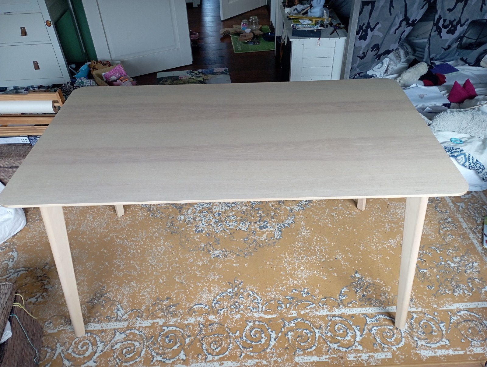 nette lisabo tafel ikea, Huis en Inrichting, Tafels | Eettafels, Ophalen, Rechthoekig, 100 tot 150 cm, 50 tot 100 cm