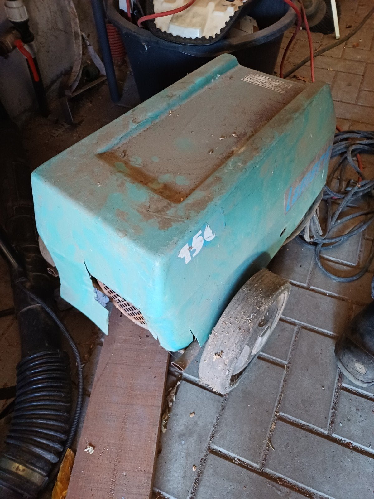 Lammers Hogedrukspuit Type 150 - Werkt goed, Ophalen, Gebruikt, Elektrisch, Lammers