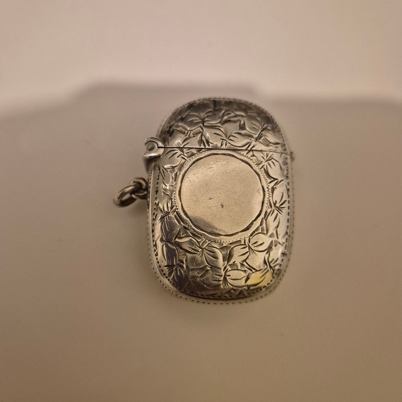 Antiek Zilveren Tondeldoosje Birmingham, Antiek en Kunst, Verzenden, Zilver