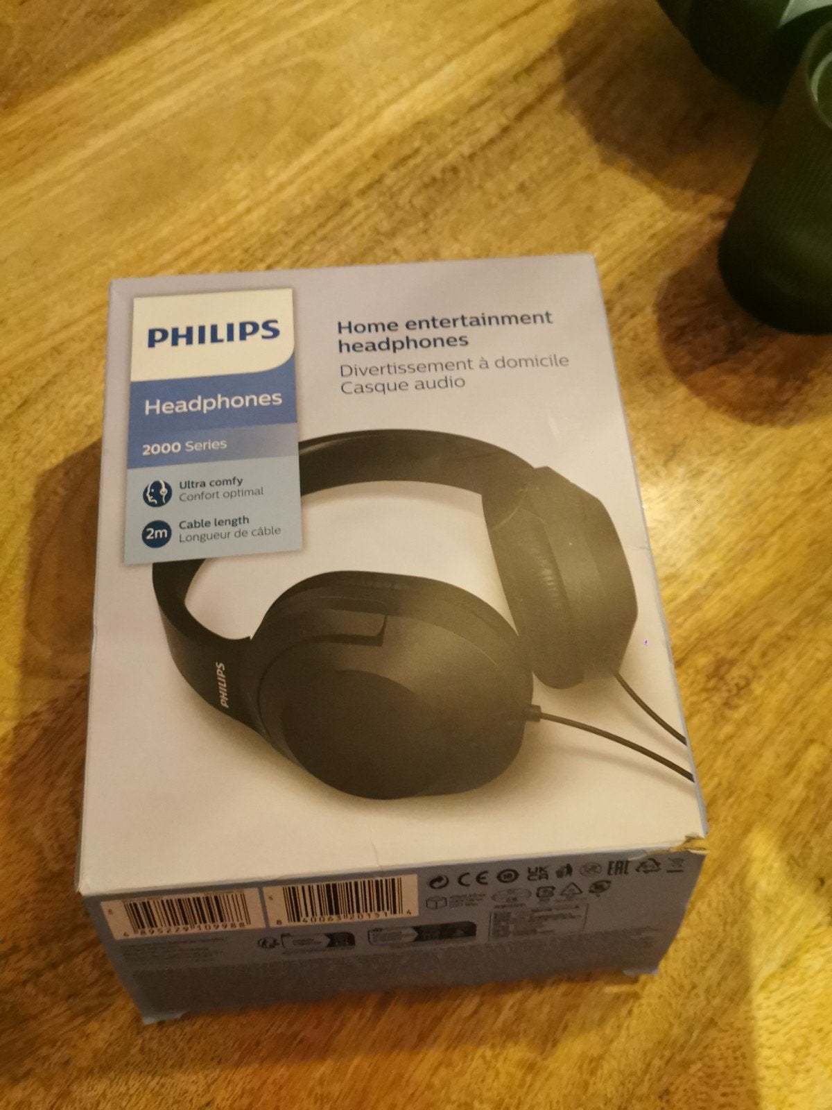 Philips 2000 Series On-ear Koptelefoon Zwart, Philips, On-ear, Ophalen of Verzenden, Zo goed als nieuw