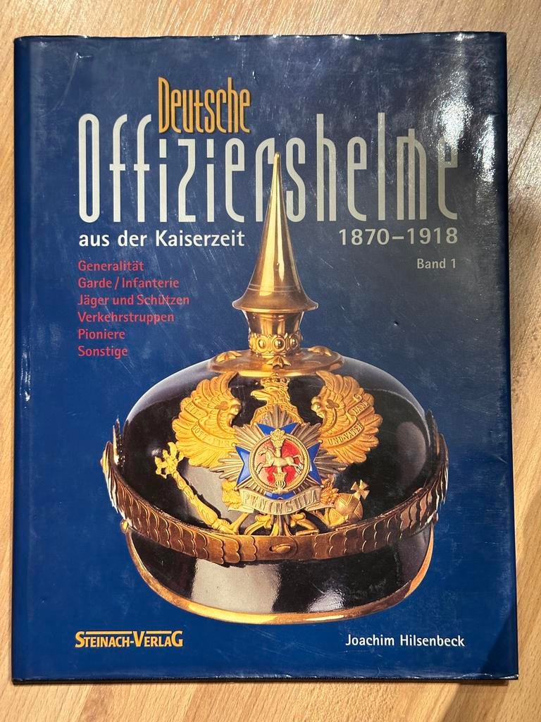 Deutsche Offiziershelme aus der Kaiserzeit-stahlhelm Sjako, Ophalen, Voor 1940, Gelezen, Landmacht