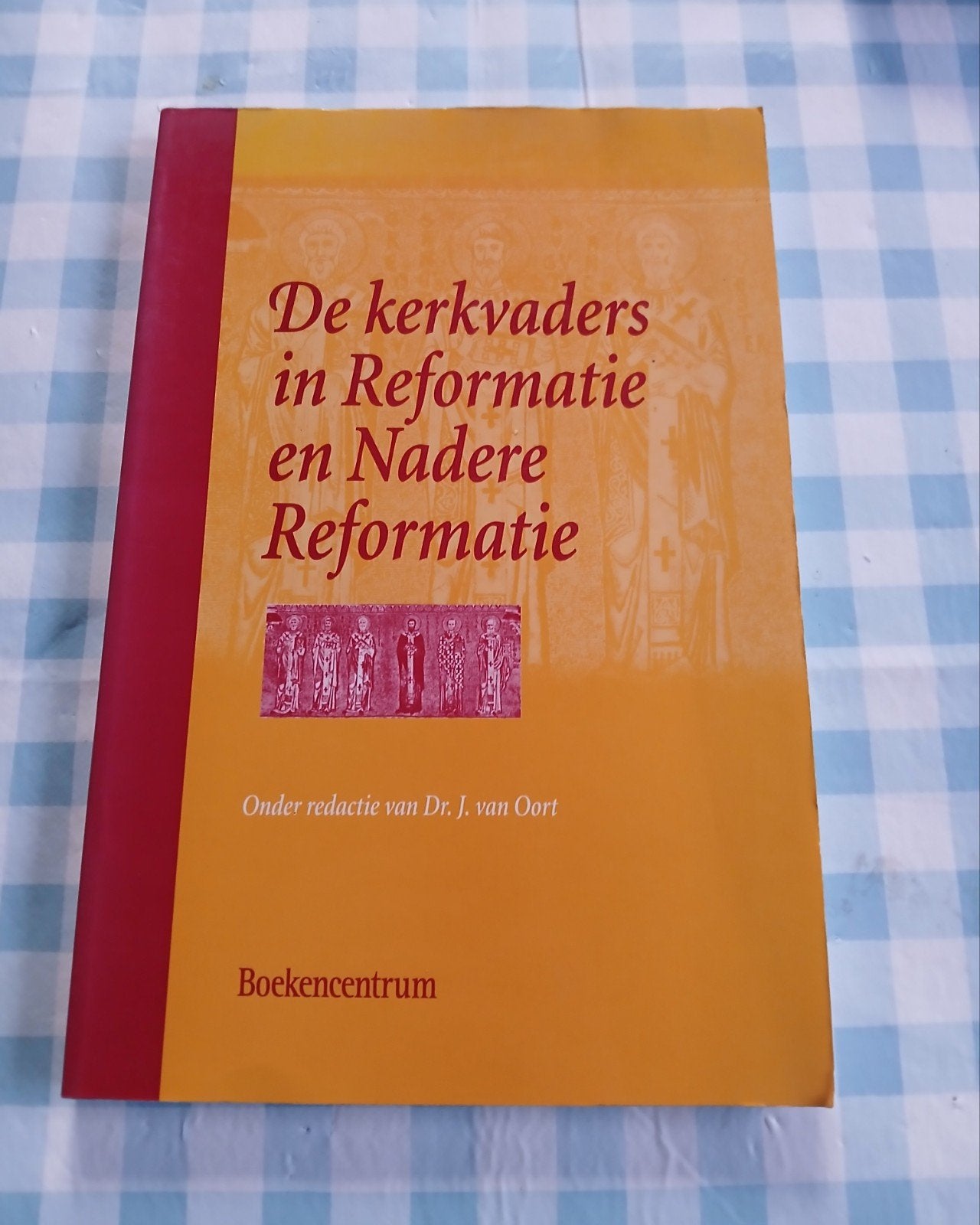 De kerkvaders in Reformatie en Nadere Reformatie, Ophalen of Verzenden, Zo goed als nieuw, Dr. J. van Oort, Christendom | Katholiek