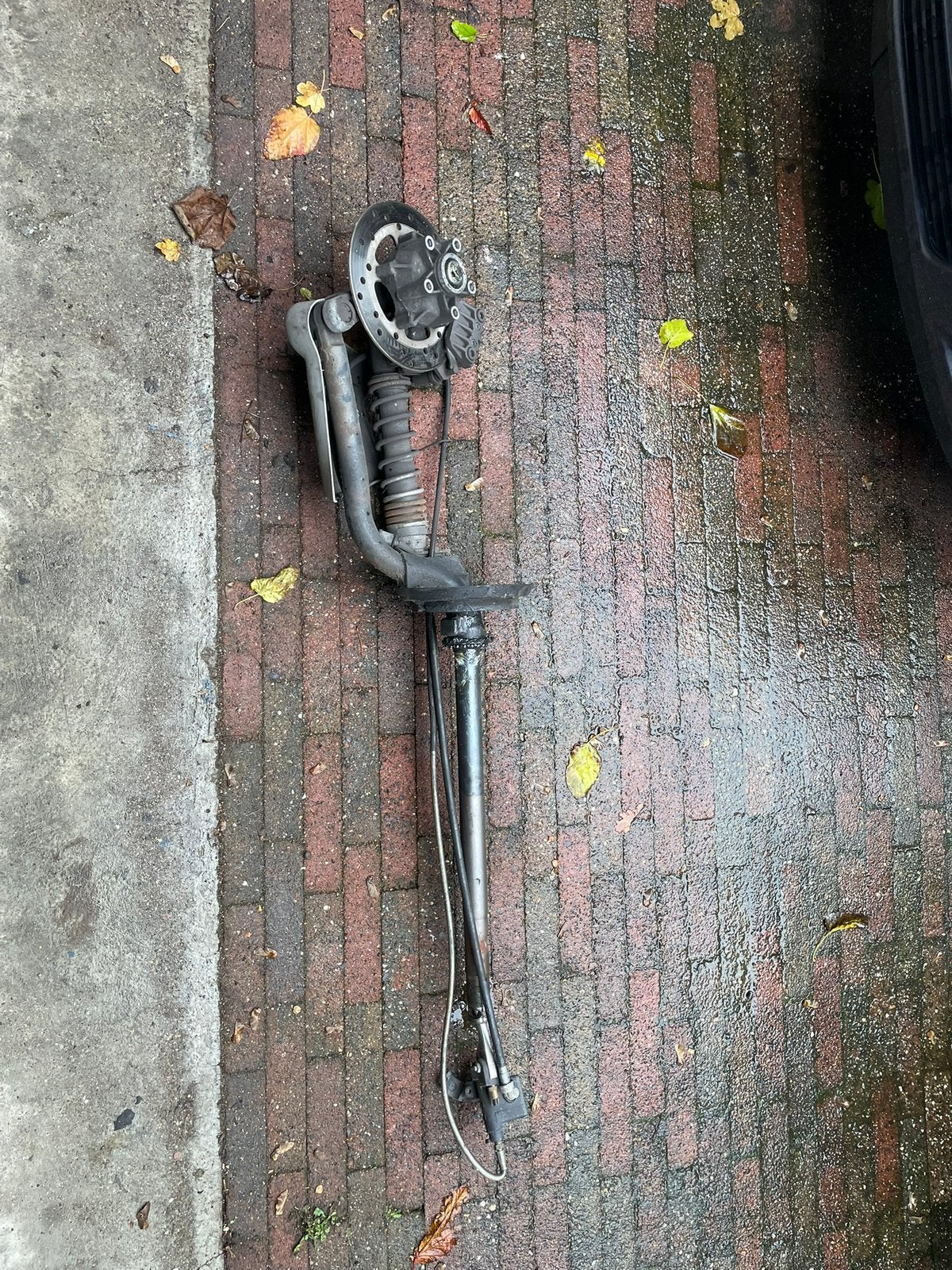 piaggio hexagon lxt 180cc voorvork, Ophalen