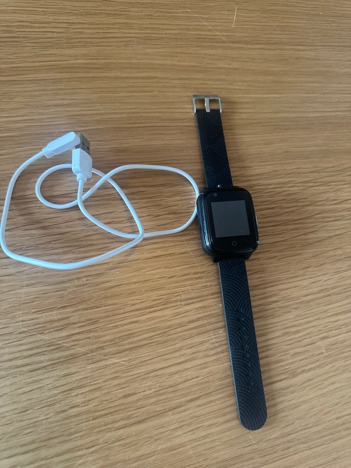 Kids gps horloge nieuw, Gebruikt, Zwart, Ophalen of Verzenden, Stappen