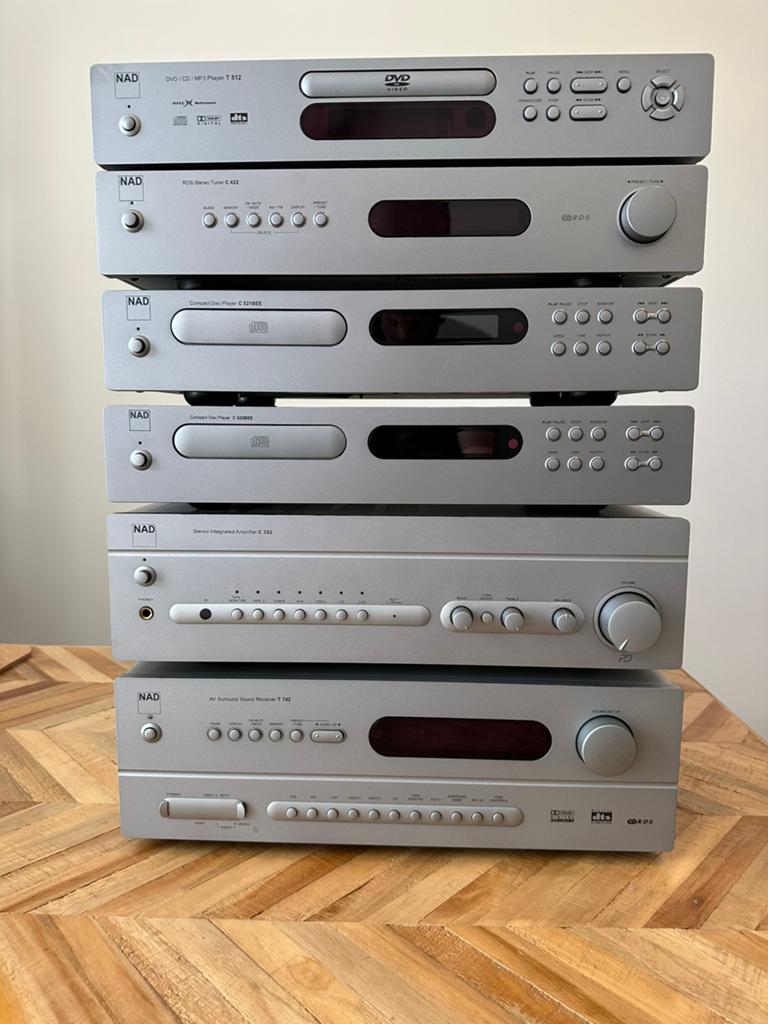 NAD Versterkers, CD-spelers, DVD speler, Tuner, Losse componenten, Zo goed als nieuw, Tuner of Radio, Ophalen