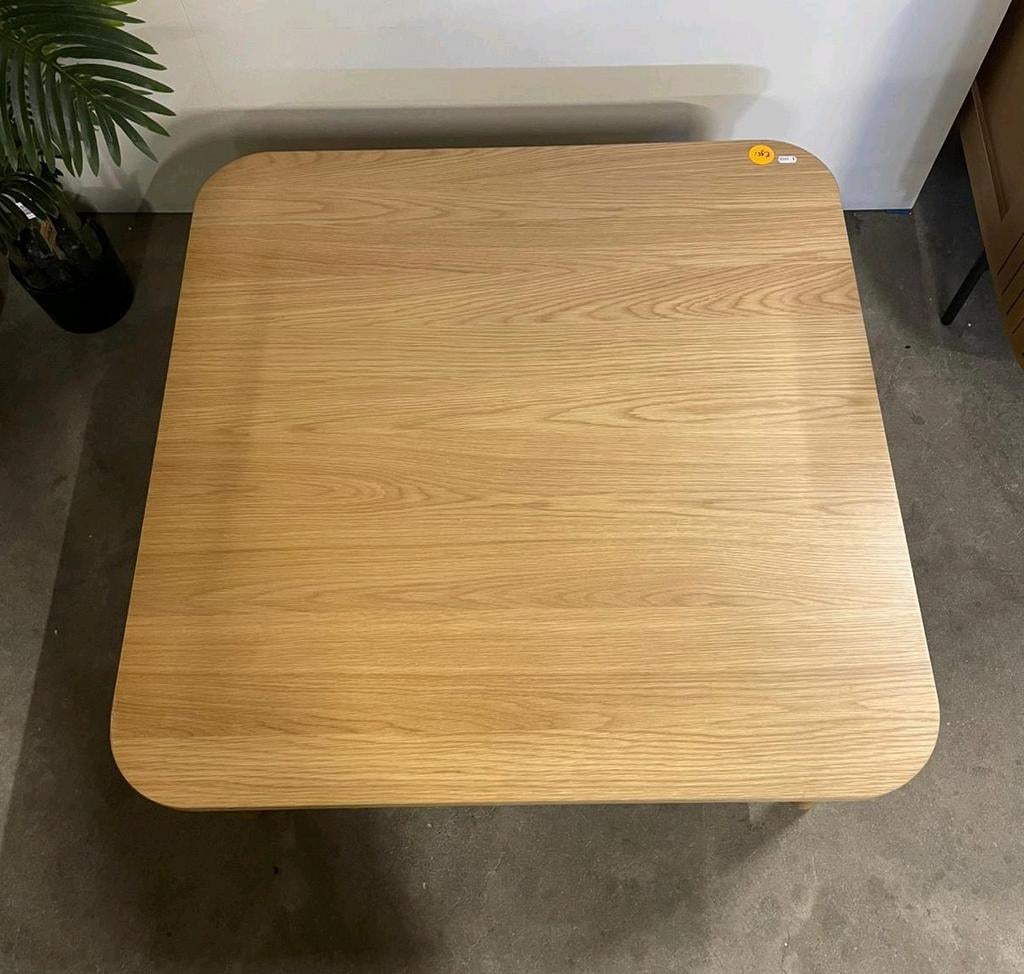Salontafel Jazzmen Eiken, 90 x 90cm van Bendt, Ophalen
