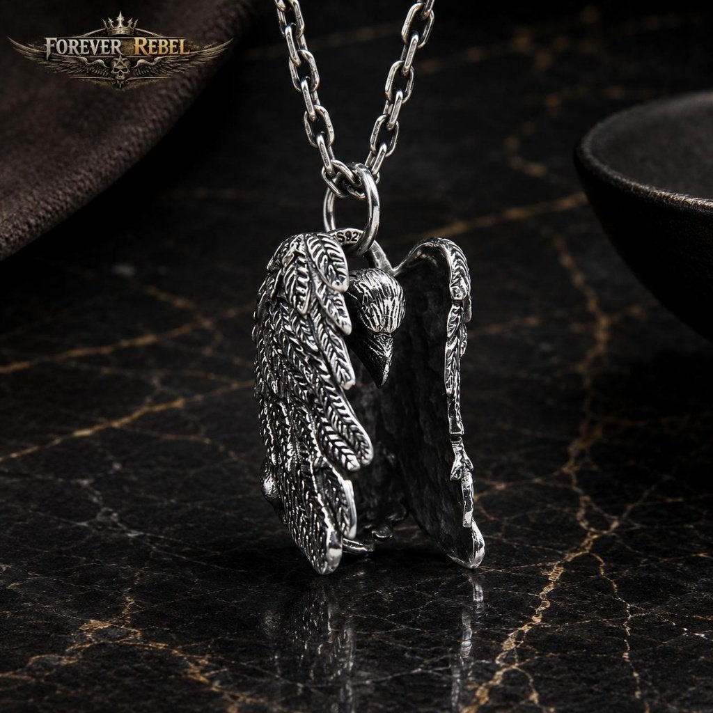 Bird of the Black Chapel - 925 Zilver, Foreverrebelmail@pm.me, Verzenden, Zilver, Zilver