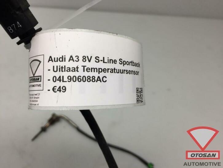 audi a3 8v s line uitlaat temperatuursensor vag 04l906088ac, Gebruikt, AUDI AG, Auto-Union-Strasse 1
85045  Ingolstadt, DE, Kundenbetreuung@audi.de