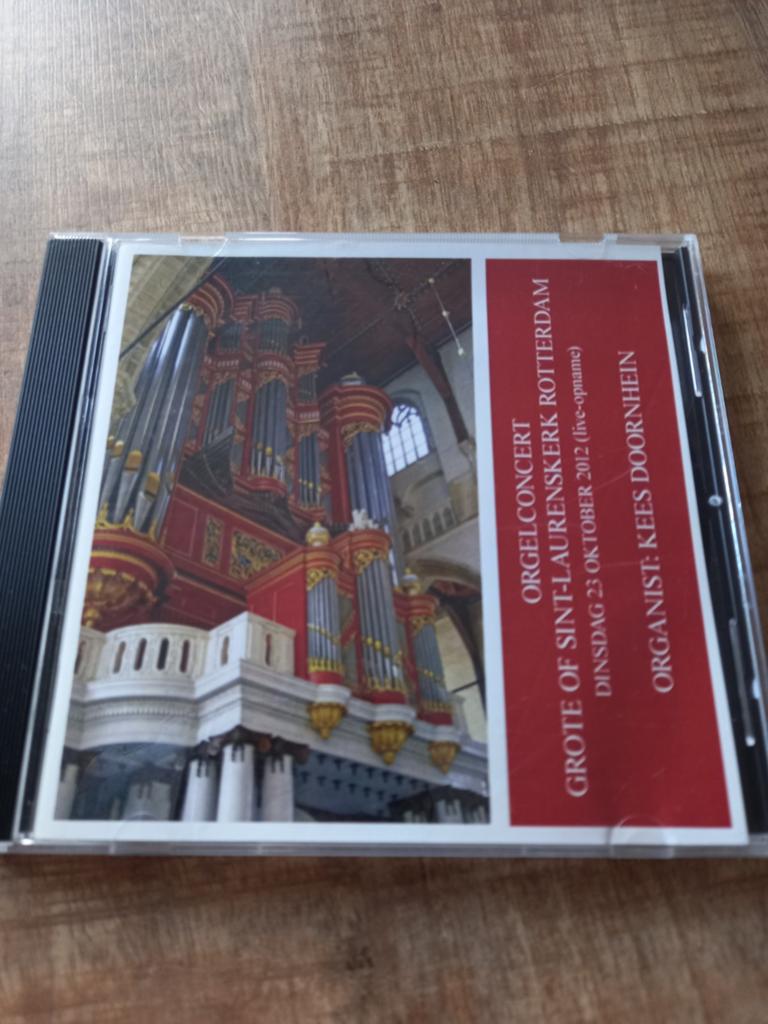 Orgelconcert Laurenskerk Rotterdam, Ophalen of Verzenden, Barok, Zo goed als nieuw, Overige typen
