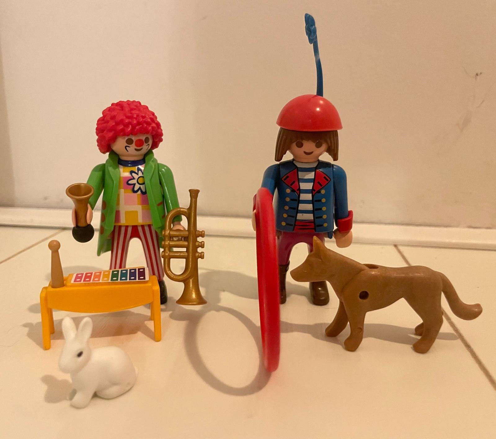 Playmobil. Twee clowns. Circus., Ophalen of Verzenden, Zo goed als nieuw