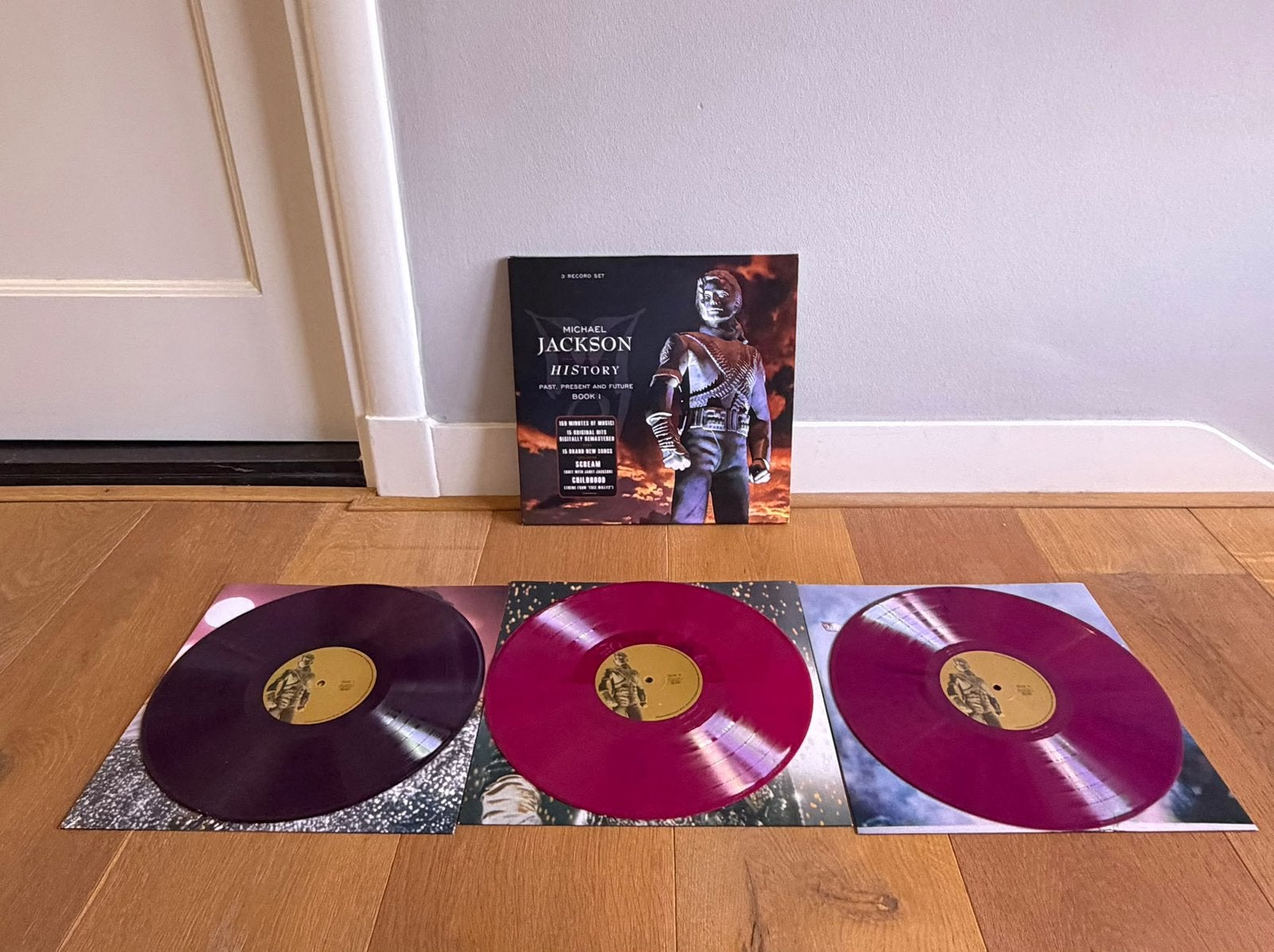 MICHAEL JACKSON | HISTORY | 3 LP record set