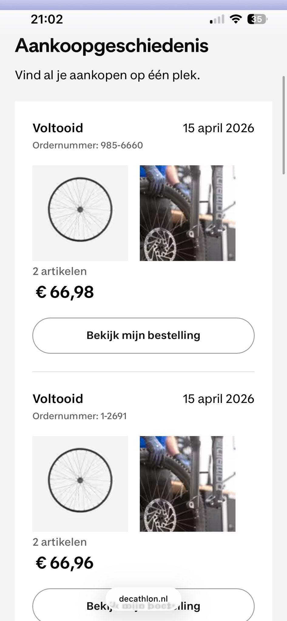 Foto 6 van Rockrider ST 500 Mountainbike - Zo goed als nieuw!
