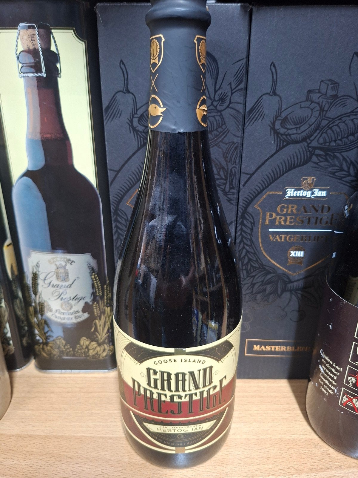 Hertog Jan Grand Prestige Goose Island Imperial Brown Ale, Ophalen of Verzenden, Nieuw, Flesje(s), Hertog Jan