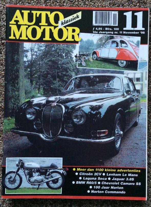 AMK: Citroen 2CV, Jaguar 3.8 S, BMW R60/5, Norton Commando, Ophalen of Verzenden, Zo goed als nieuw, Algemeen