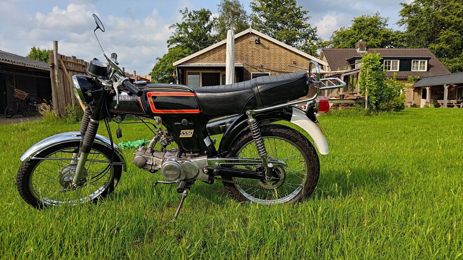 Honda SS50, Maximaal 45 km/u, 5 versnellingen, Ophalen, Overige merken