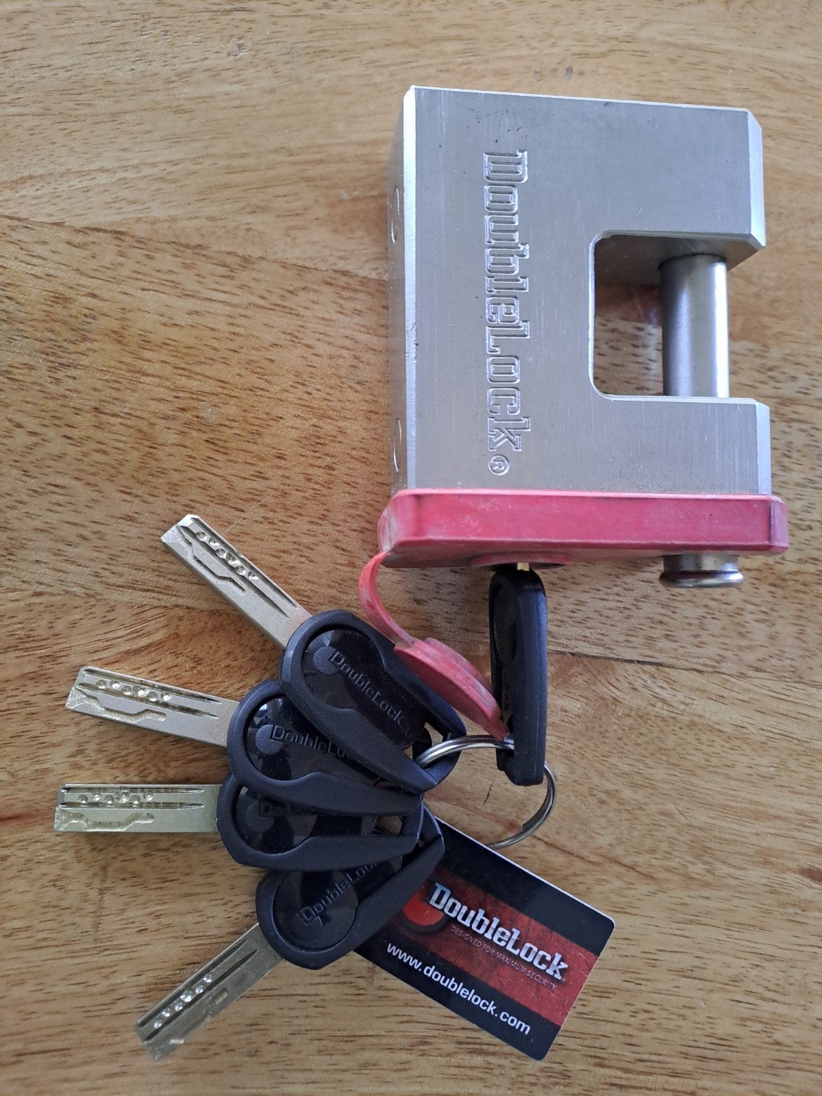 Doublelock SCM Gekeurd ART 4 Slot met 5 Sleutels, Ophalen of Verzenden, Gebruikt