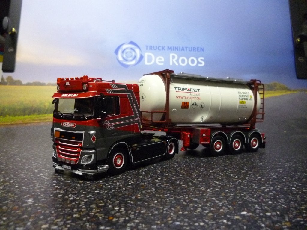 Tekno DAF XF 106 SL Logistics met certificaat, Hobby en Vrije tijd, Modelauto's | 1:50, Ophalen of Verzenden, Nieuw, Bus of Vrachtwagen