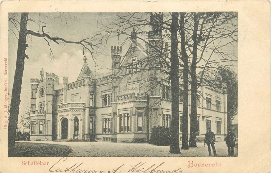 379-187-029 Barneveld Schaffelaar, Verzamelen, Verzenden, Voor 1920, Gelderland