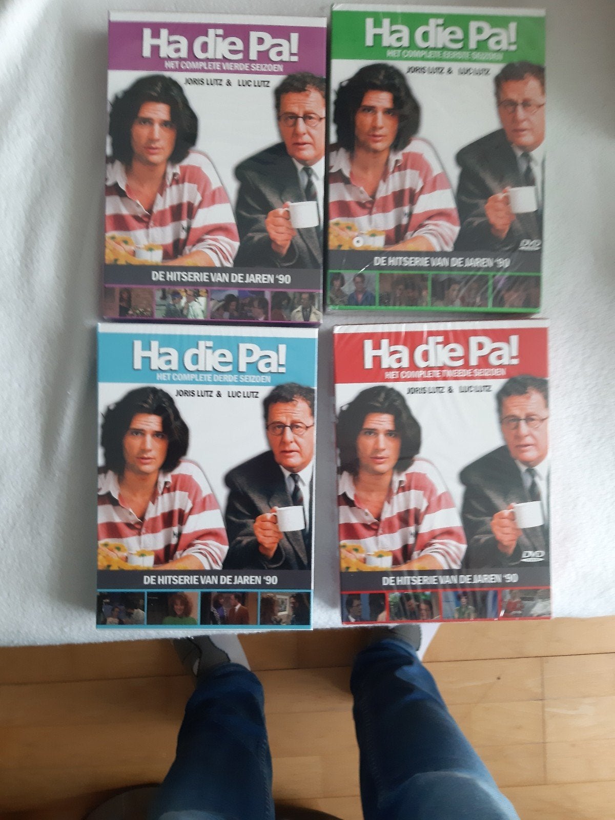 Ha die Pa! Seizoenen 1, 2, 3 & 4 DVD Boxsets - Nieuw in Seal, Alle leeftijden, Ophalen of Verzenden, Nieuw in verpakking, Komedie